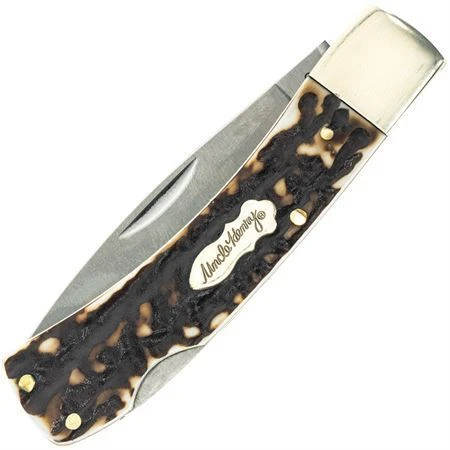 Schrade 1136000 Bruin Lockback Staglon 4 Schrade 1136000 Bruin Lockback Staglon - Image 2