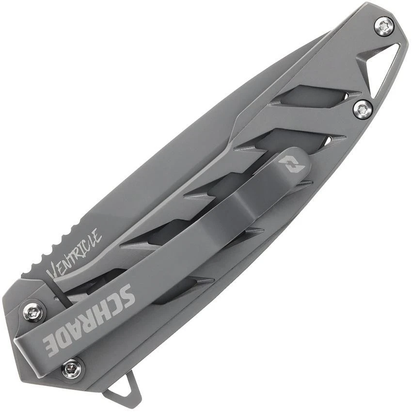 Schrade 1159323 Ventricle Framelock Gray 4 Schrade 1159323 Ventricle Framelock Gray - Image 2