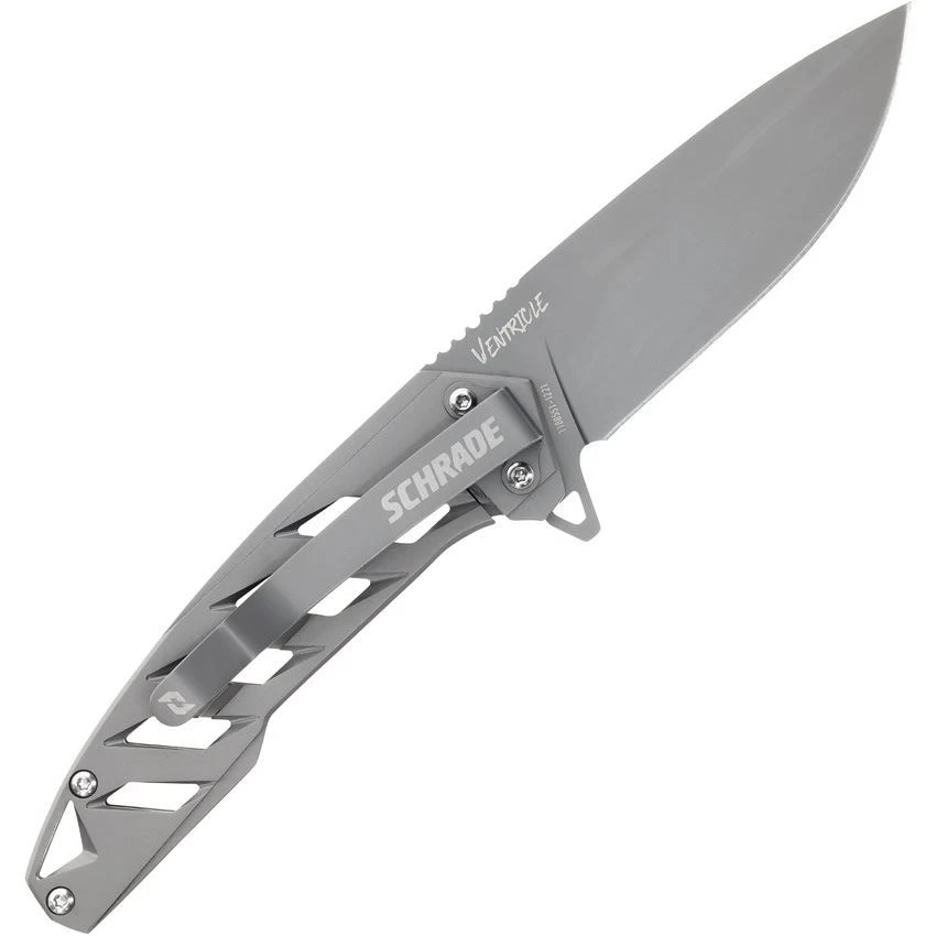 Schrade 1159323 Ventricle Framelock Gray 5 Schrade 1159323 Ventricle Framelock Gray - Image 3