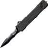 Schrade OTF3CB Viper 3rd Gen OTF Assist Folding Pocket Knife With Black Nitride Finish