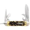 Schrade 23UH Uncle Henry Traditional Scout Folding Pocket Knife With Brown Delrin Handle -Schrade Knives 214398 214415