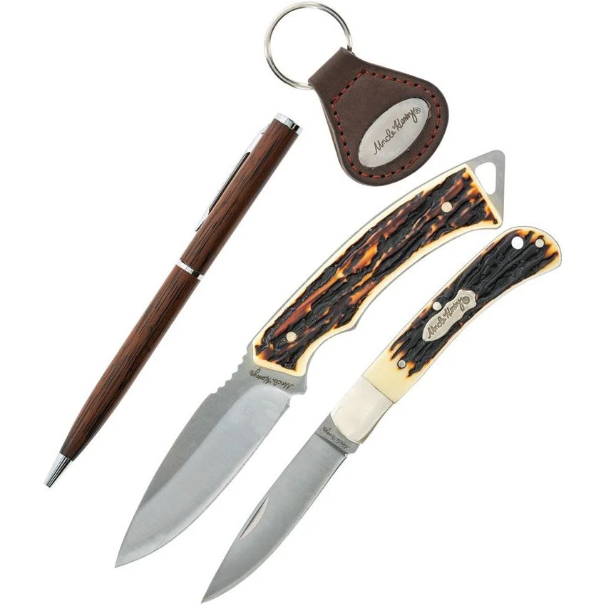 Schrade P1157956 Fixed/Folder Set W/ Pen 3 Schrade P1157956 Fixed/Folder Set W/ Pen