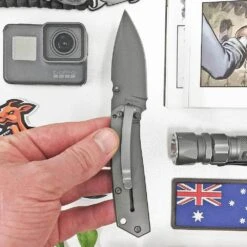 Schrade Mini Framelock Folding Knife -Schrade Knives SCH303MCPA 3