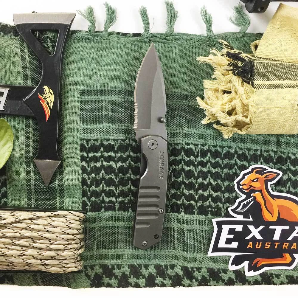 Schrade Heavy Duty Tactical Framelock Folding Knif 4 Schrade Heavy Duty Tactical Framelock Folding Knif - Image 2