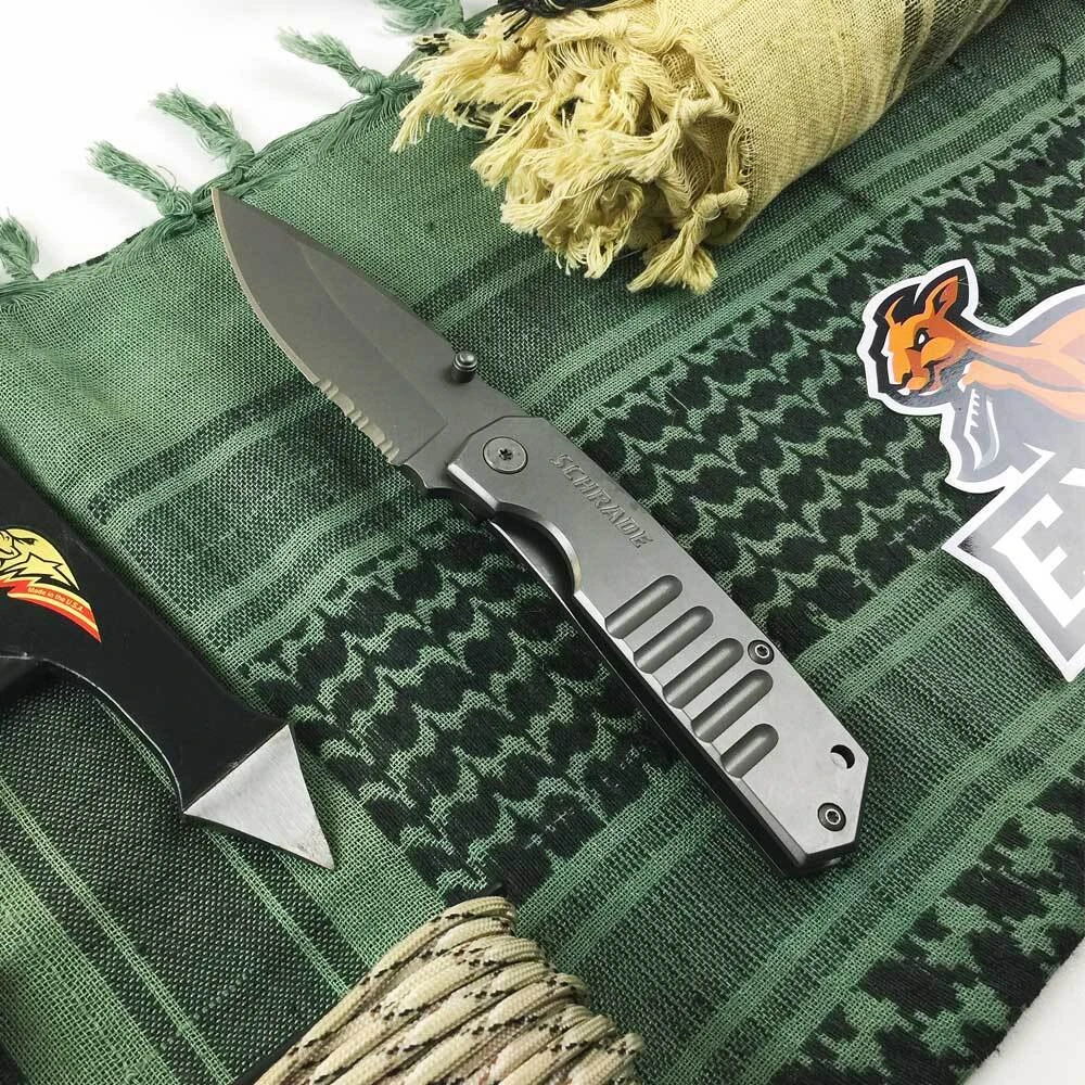 Schrade Heavy Duty Tactical Framelock Folding Knif 5 Schrade Heavy Duty Tactical Framelock Folding Knif - Image 3