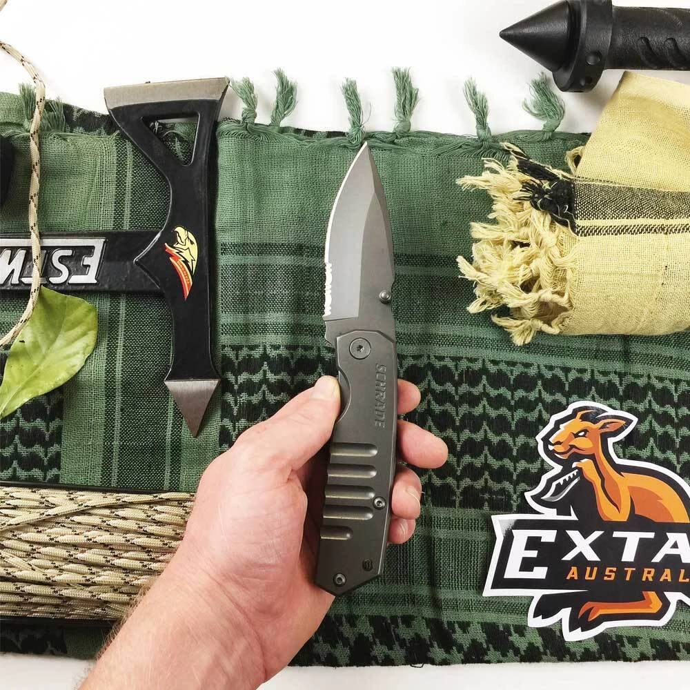 Schrade Heavy Duty Tactical Framelock Folding Knif 6 Schrade Heavy Duty Tactical Framelock Folding Knif - Image 4