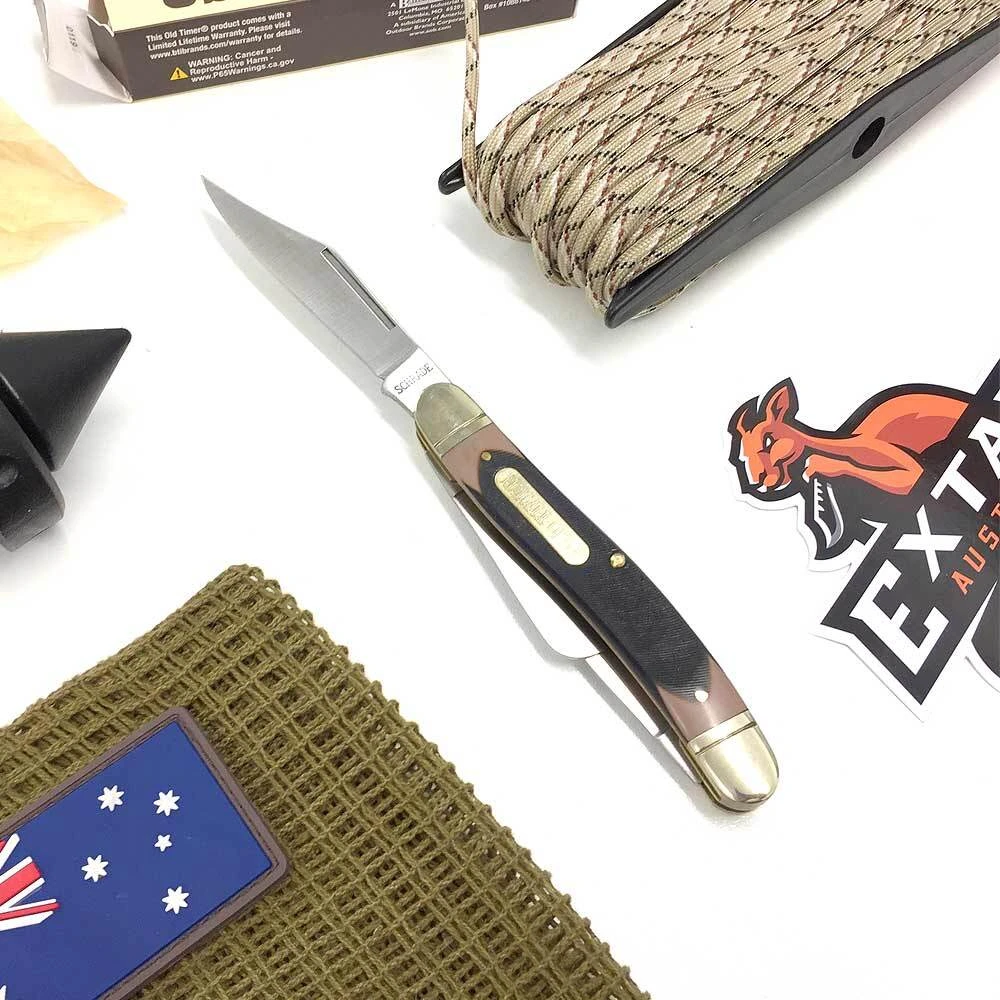 Schrade Old Timer Lumberjack Folding Pocket Knife 5 Schrade Old Timer Lumberjack Folding Pocket Knife - Image 3