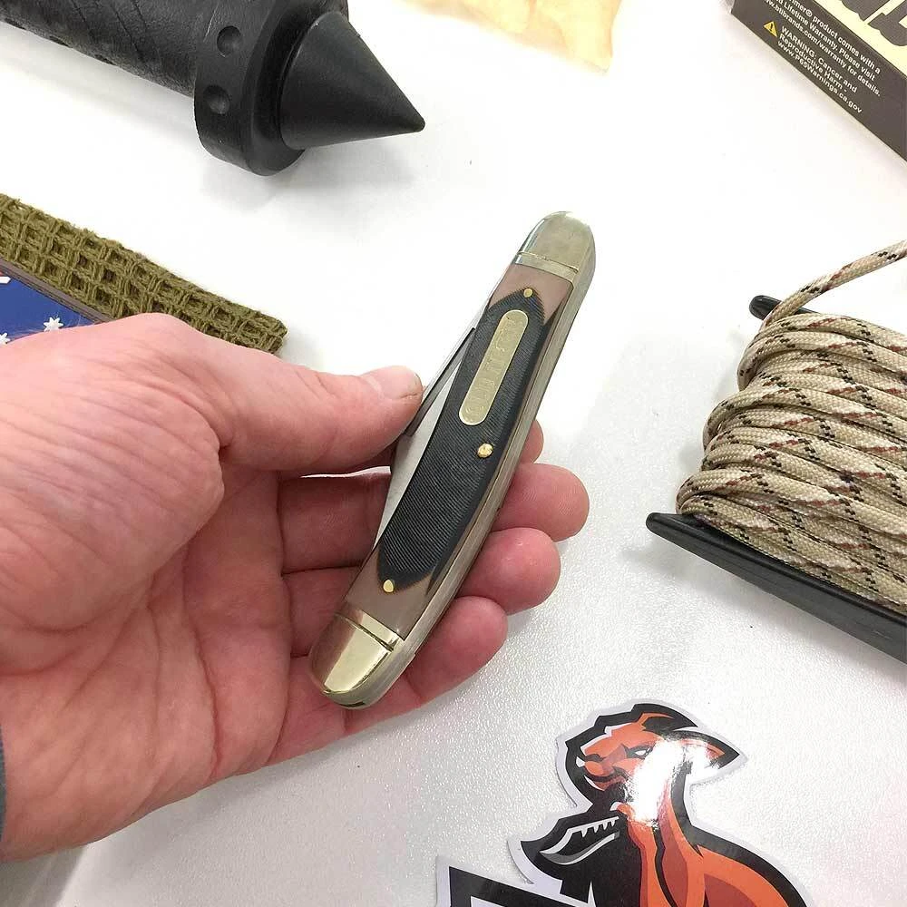 Schrade Old Timer Lumberjack Folding Pocket Knife 6 Schrade Old Timer Lumberjack Folding Pocket Knife - Image 4