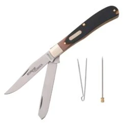 Schrade Old Timer Bearhead Trapper Folding Pocket