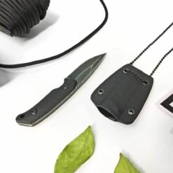 Schrade Mini Drop Point Fixed Blade Neck Knife | F 11 Schrade Mini Drop Point Fixed Blade Neck Knife | F -Schrade Knives SCHF13SM 3