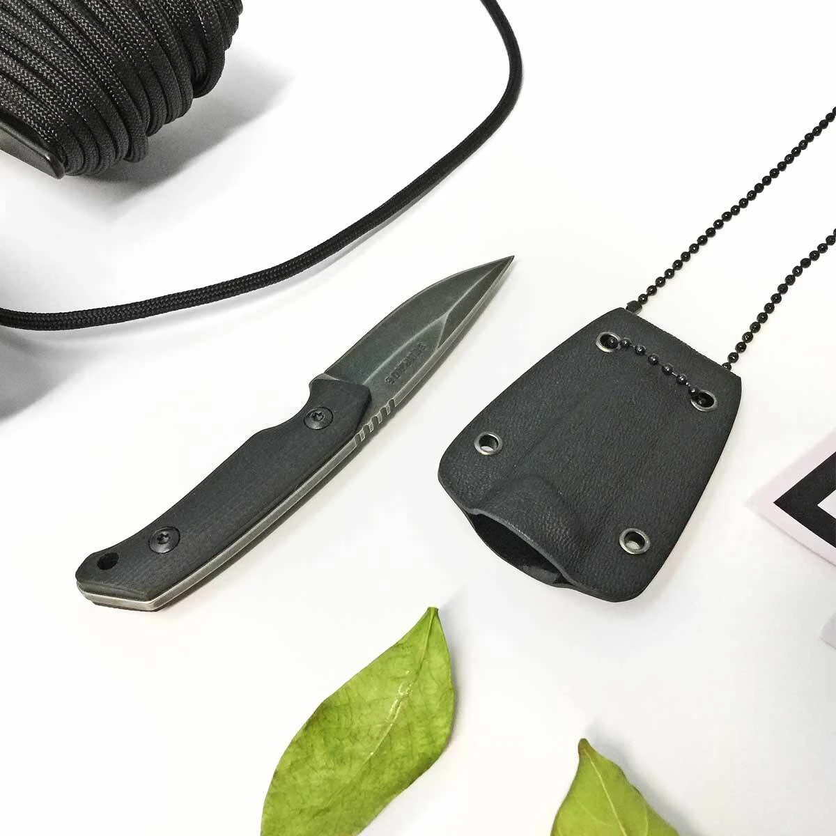 Schrade Mini Drop Point Fixed Blade Neck Knife | F 6 Schrade Mini Drop Point Fixed Blade Neck Knife | F - Image 4