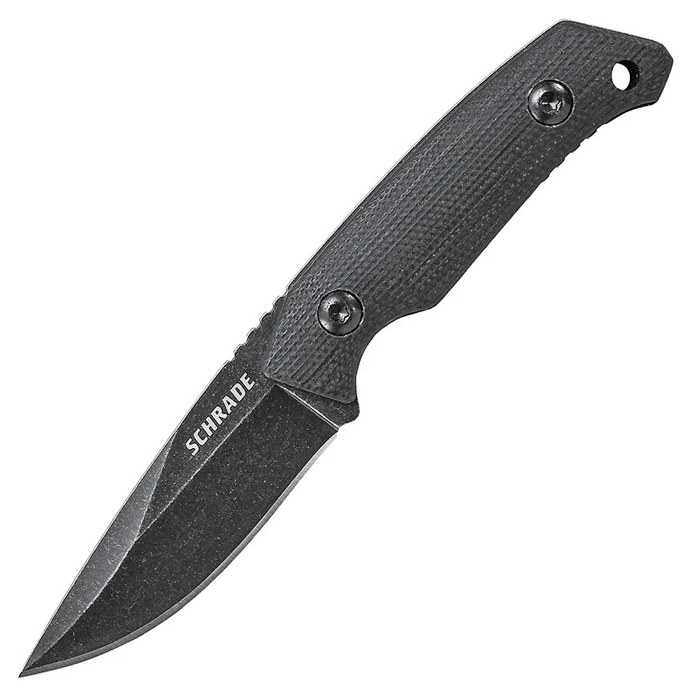 Schrade Mini Drop Point Fixed Blade Neck Knife | F 3 Schrade Mini Drop Point Fixed Blade Neck Knife | F